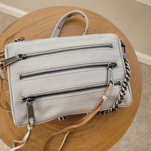Rebecca Minkoff Crossbody 5-Zip Tassel Bag